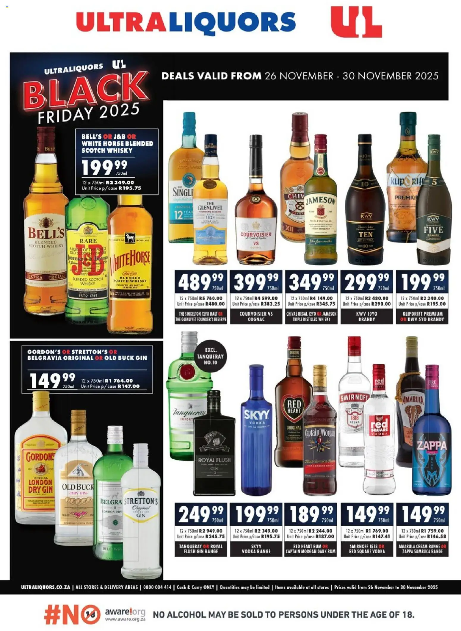 Preview of Ultra Liquors flyer valid from 26/11/2025