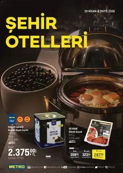 Metro Metro - Şehir Otelleri 29.04.2026 - Broşürünün önizlemesi