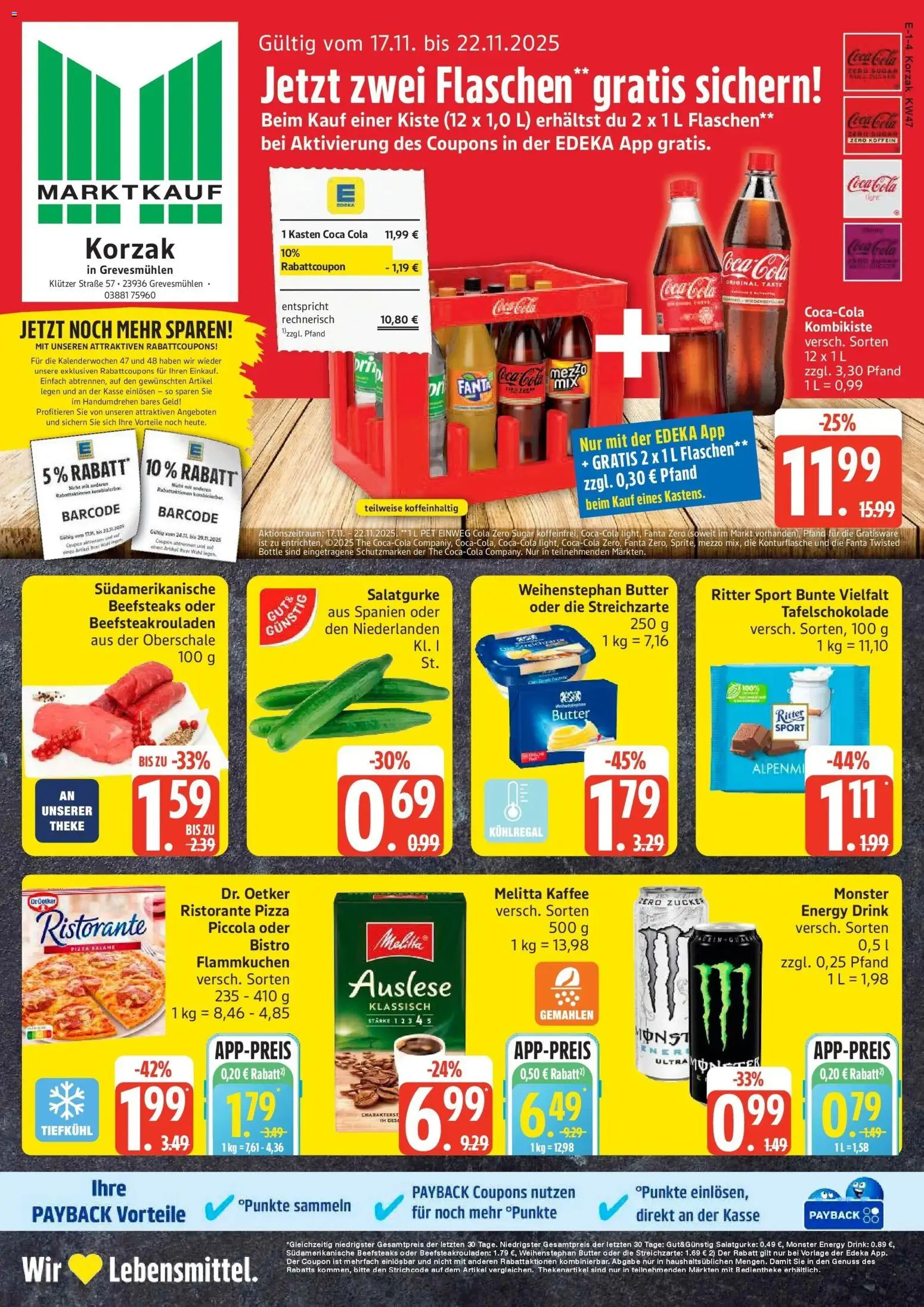 Vorschau von dem Prospekt des Geschäftes Marktkauf, gültig ab dem 17.11.2025