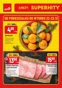Pogląd gazetki "Super Hity" ze sklepu POLOmarket ważnej od 22.12.2025