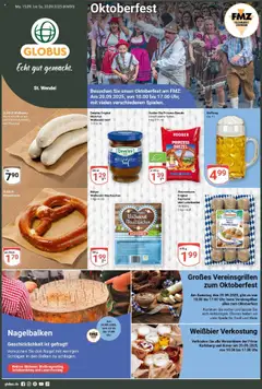 Vorschau von dem Prospekt des Geschäftes Globus, gültig ab dem 14.09.2025