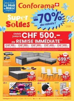 Vorschau des Merkblatts Aktionen FR vom Shop Conforama gültig von 31.12.2025 bis 13.01.2026