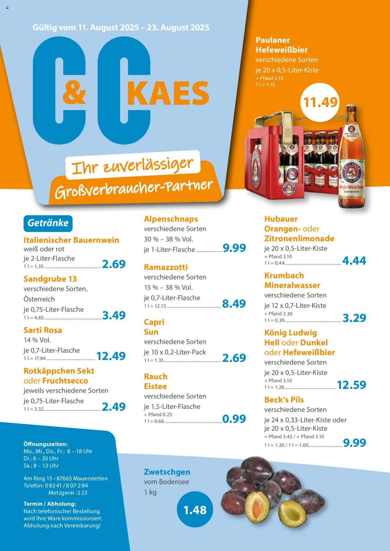C&C Prospekt (vom 11.08.2025 - 23.08.2025)