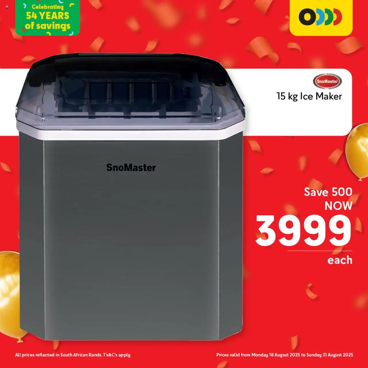 Makro After Party Home Essentials from 18/08 - 31/08/2025 > Promotions