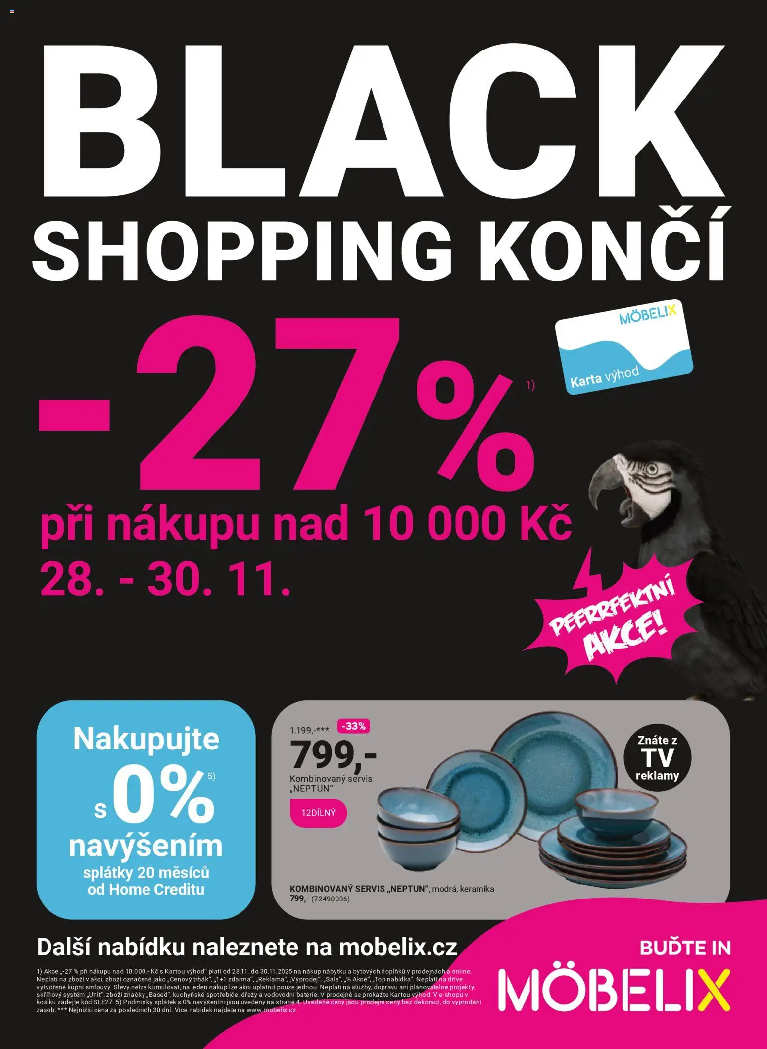 Náhled nabídky: Möbelix Black Friday platný od 24.11.2025