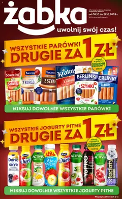 Pogląd gazetki "Gazetka" ze sklepu Żabka ważnej od 08.10.2025