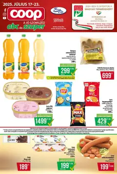 COOP Szolnok - Akciós újság COOP Szolnok megtekintése, amely érvényes 2025.07.17.-től