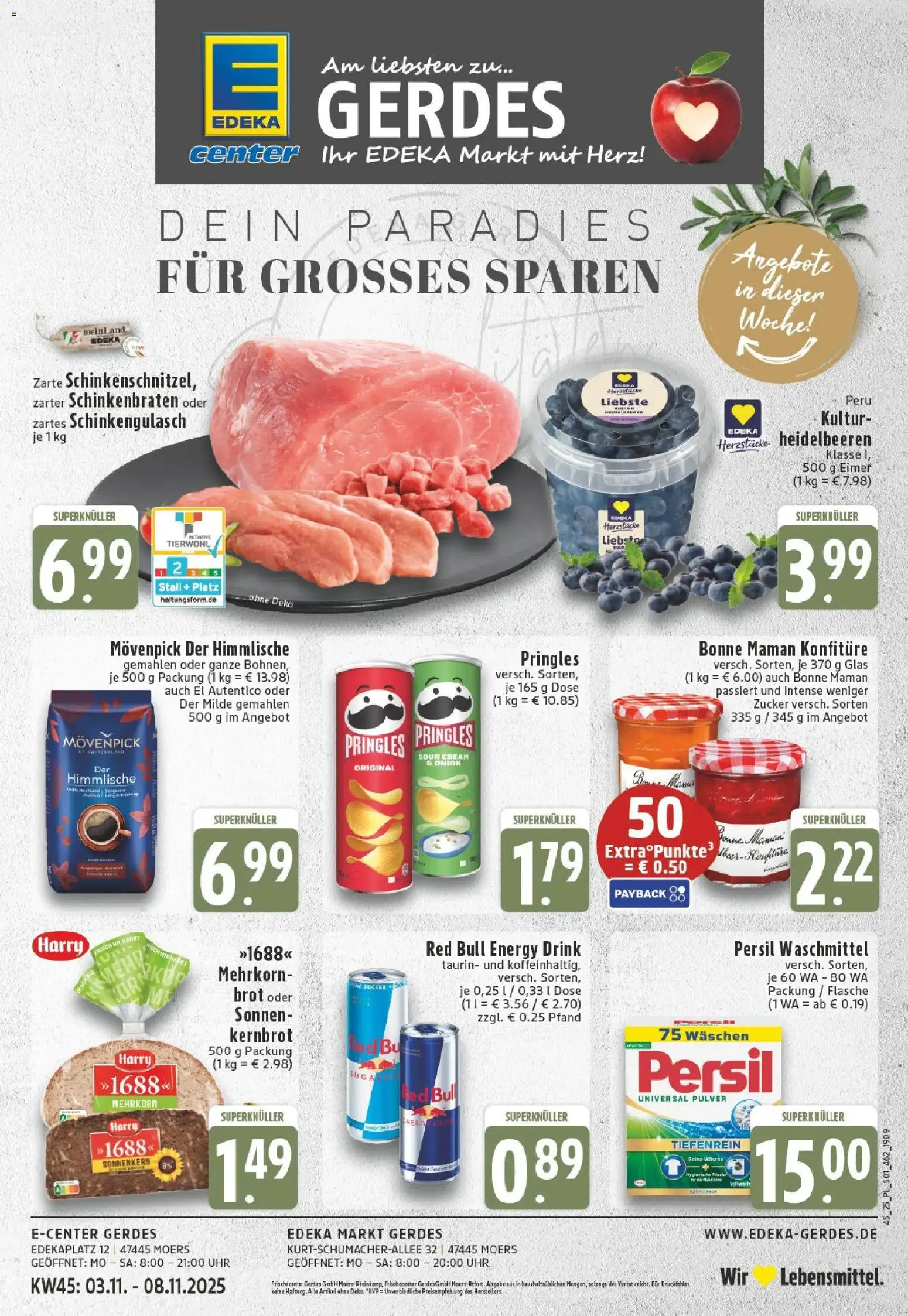 Vorschau von dem Prospekt des Geschäftes Edeka, gültig ab dem 02.11.2025