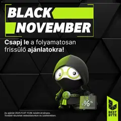 Best Byte - Black Friday megtekintése, amely érvényes 2025.11.07.-től