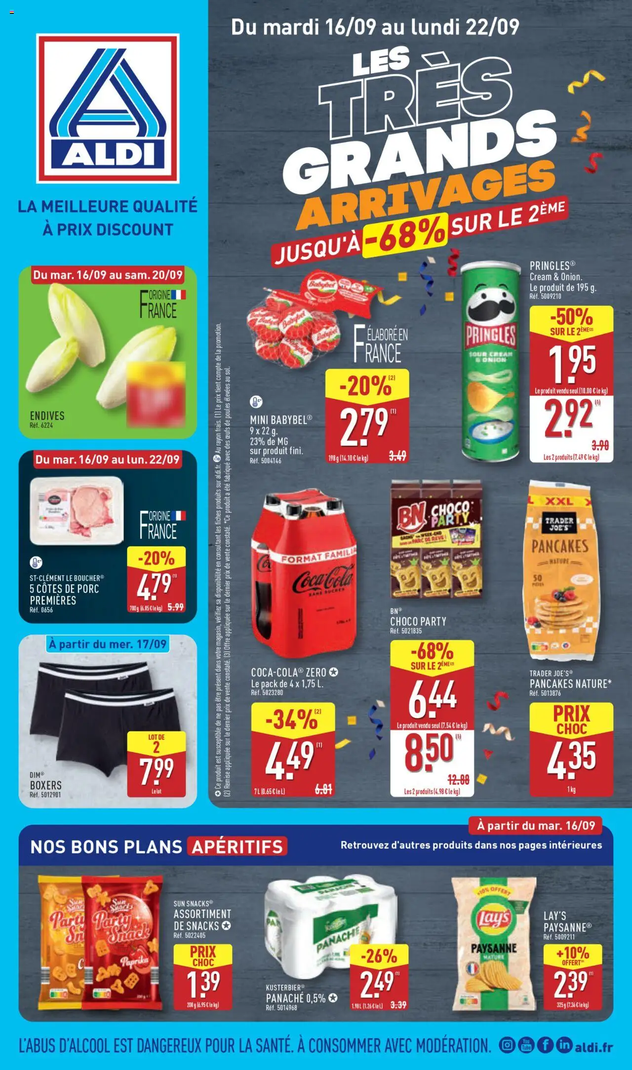 Catalogue de la semaine 38 de la boutique Aldi valable du 16/09/2025 - Page numéro 1