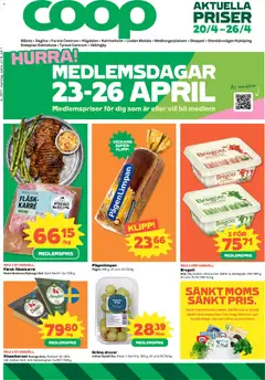 Förhandsgranska reklamblad Coop Daglivs erbjudanden från butik Coop Daglivs gäller från 20/04/2026