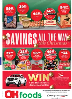 Preview of OK Foods flyer valid from 10/12/2025