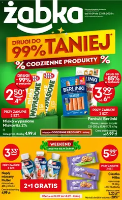 Pogląd gazetki "Gazetka" ze sklepu Żabka ważnej od 10.09.2025
