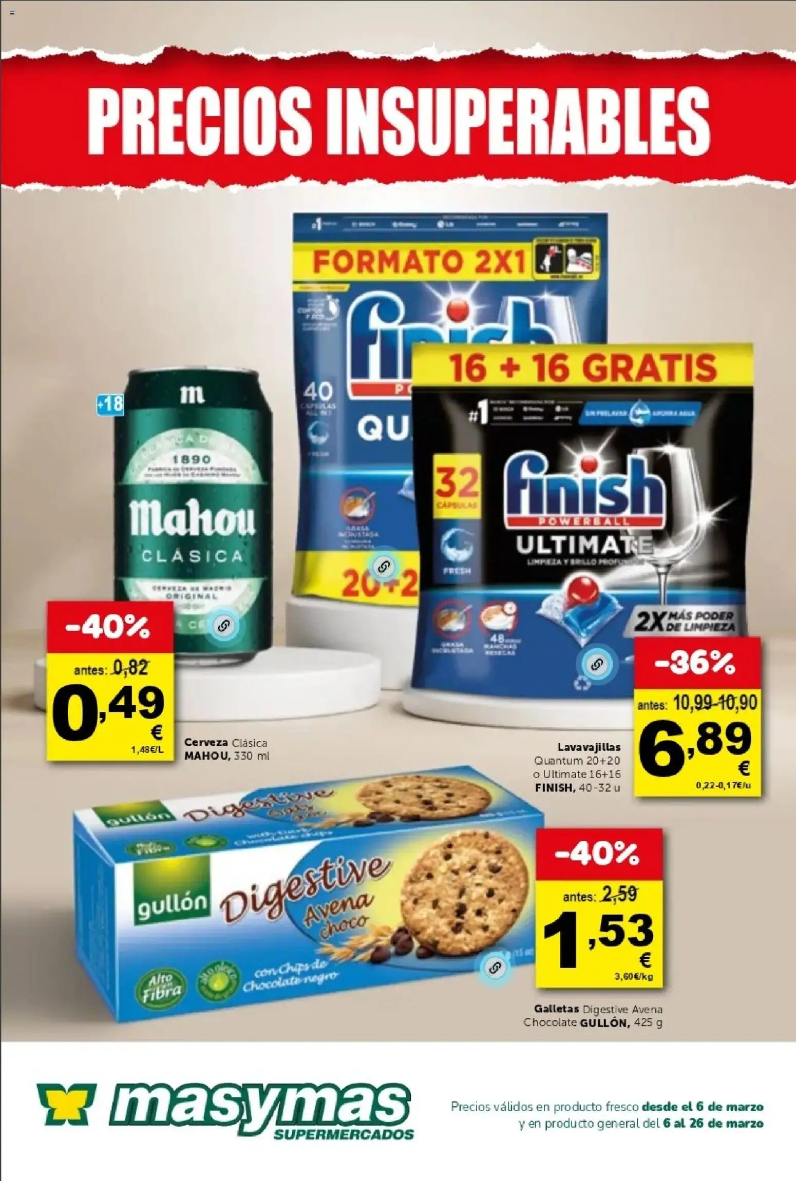 Vista previa del folleto de la tienda Masymas válido desde el 06/03/2026 