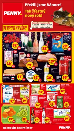 Náhled nabídky: Penny Market Čtvrtečník platný od 27.12.2025