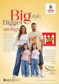 Preview of the catalogue Nesto Big style bigger savings of store Nesto valid from 17 Apr, 2026