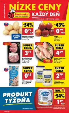 Náhľad Biedronka letáku platného od 26.03.2026