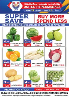 Preview of the catalogue United Hypermarket catalogue - Super save of store United Hypermarket valid from 3 Apr, 2026