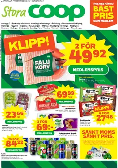 Förhandsgranska reklamblad Coop Forum erbjudanden från butik Coop Forum gäller från 07/04/2026