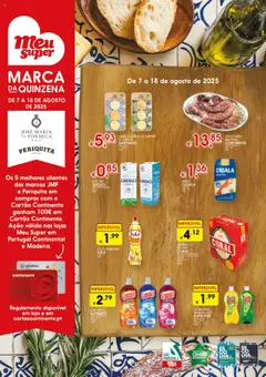 Pré-visualização do folheto da loja Meu Super válida a partir de 07/08/2025