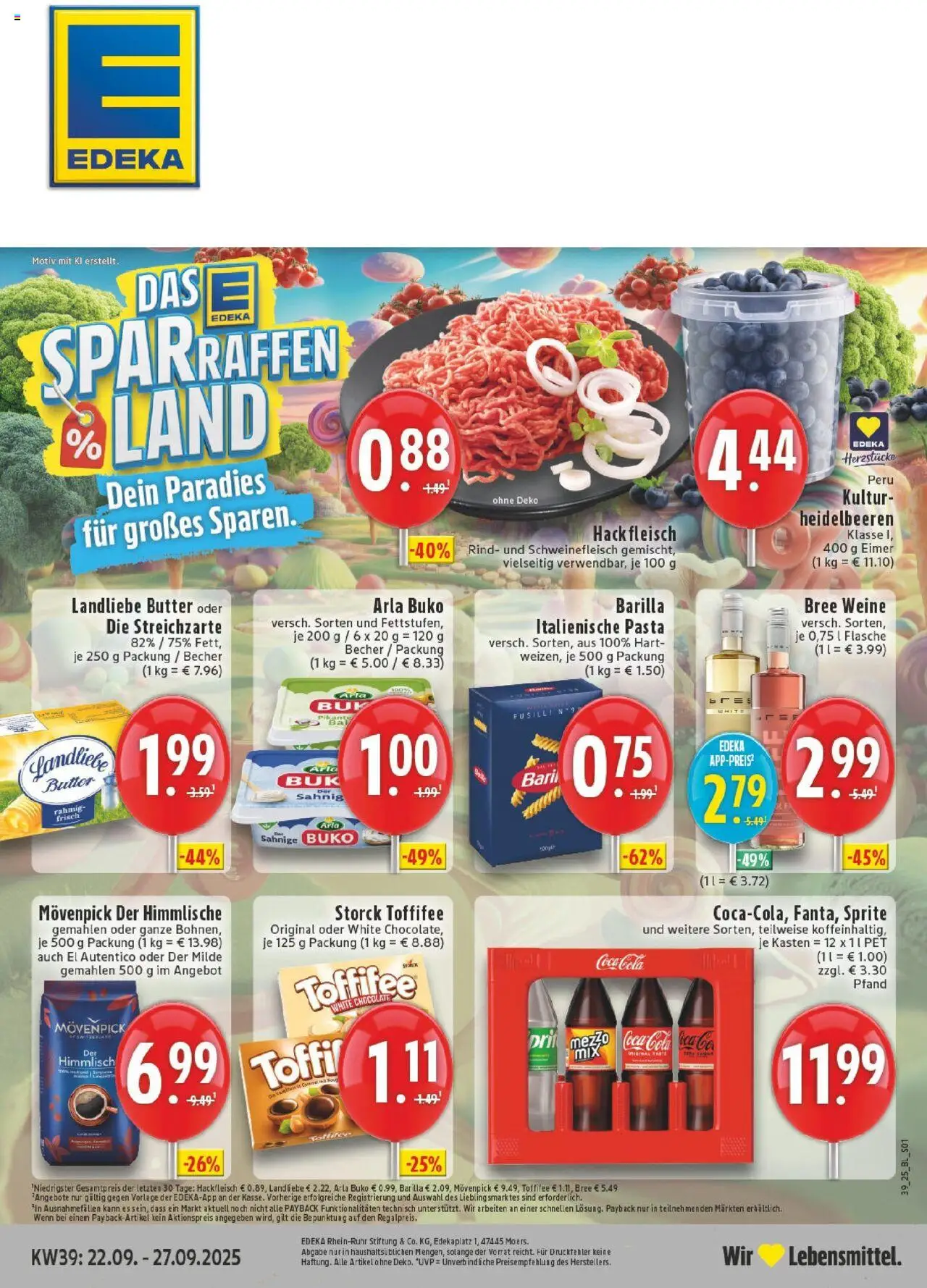 EDEKA Prospekt ab 21.09.2025 - Prospekt Bonn Online