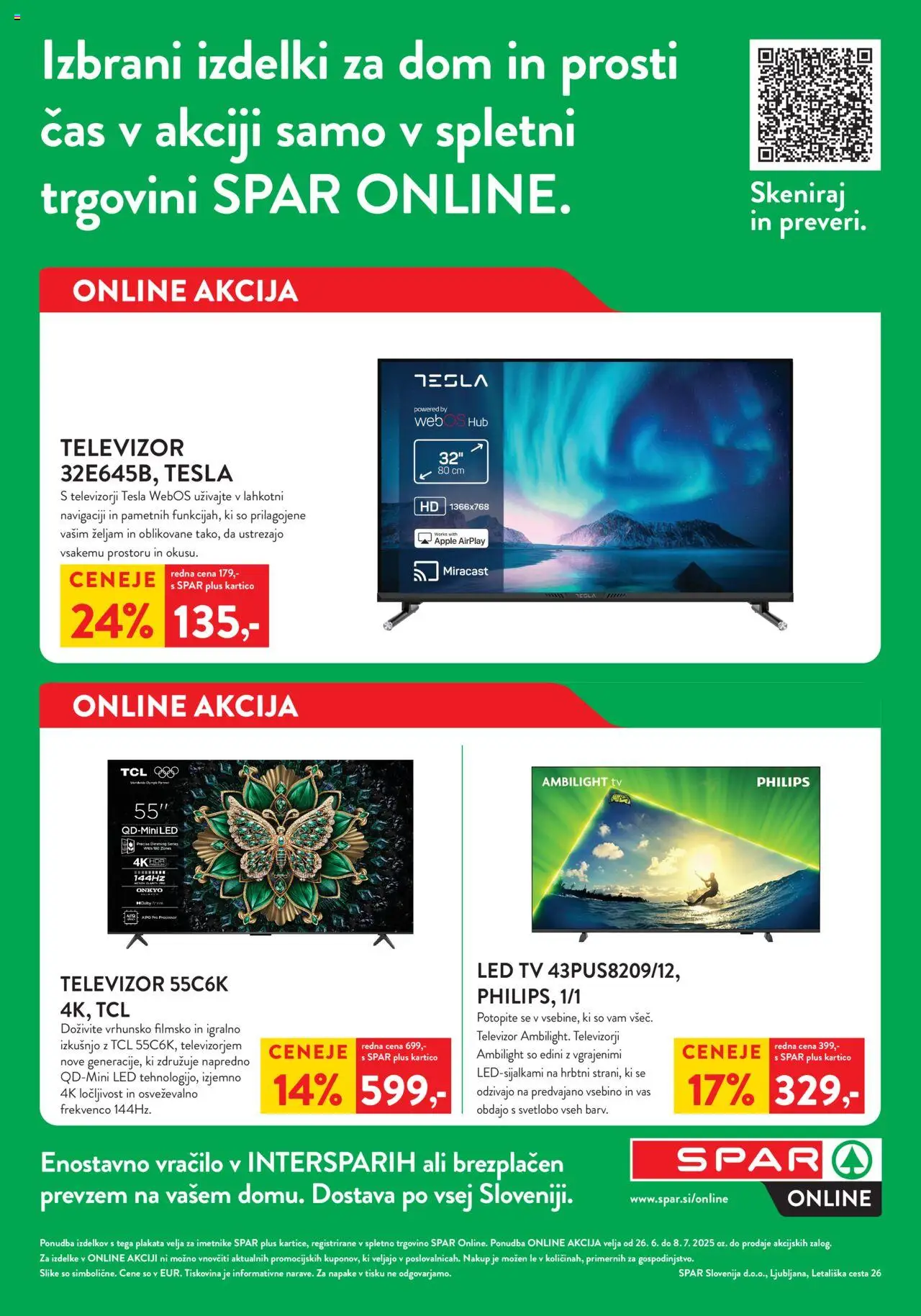 Spar Katalog online 26/25 od 26.06.2025 > Aktualna ponudba - stran 1