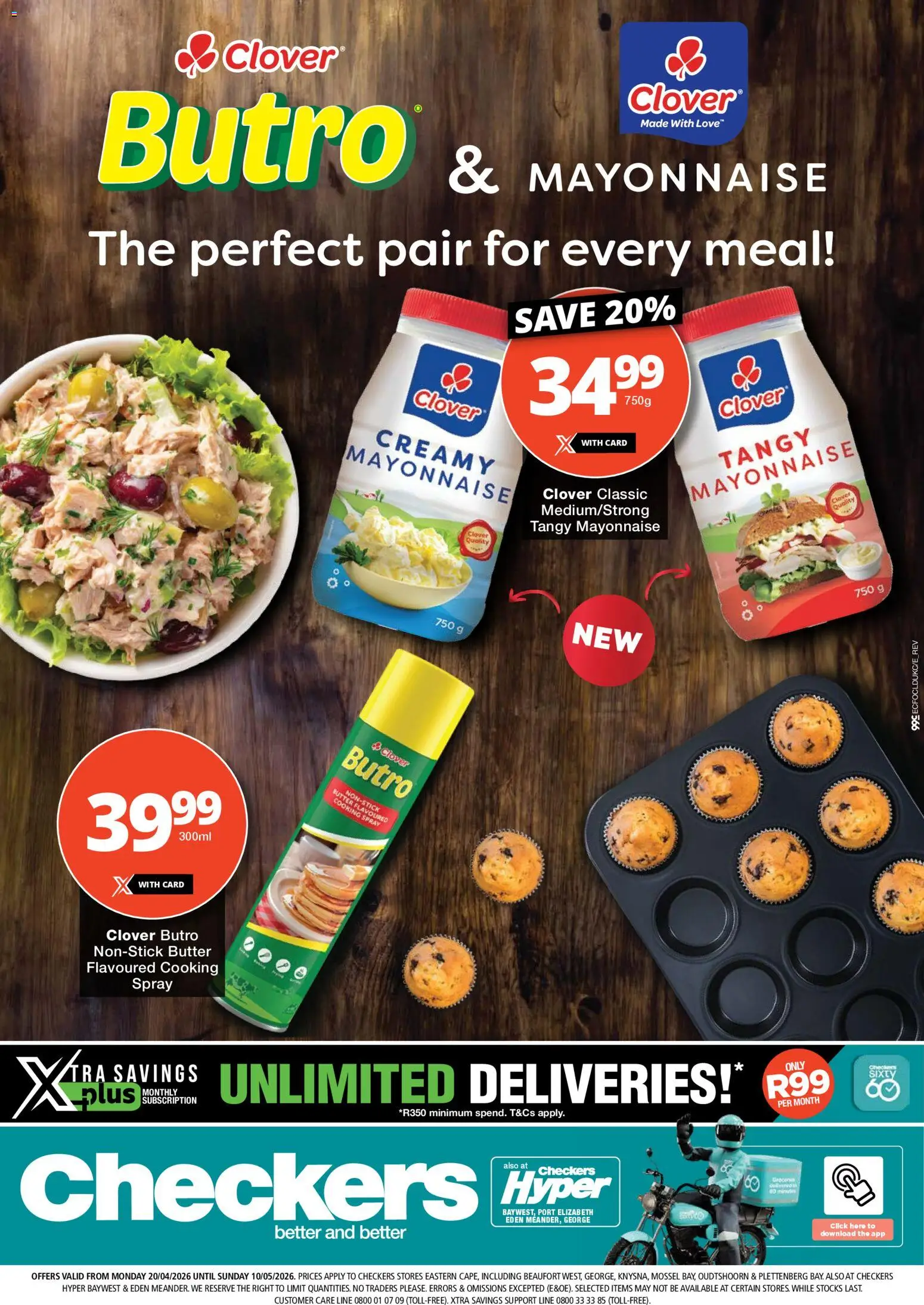 Preview of Checkers flyer valid from 20/04/2026