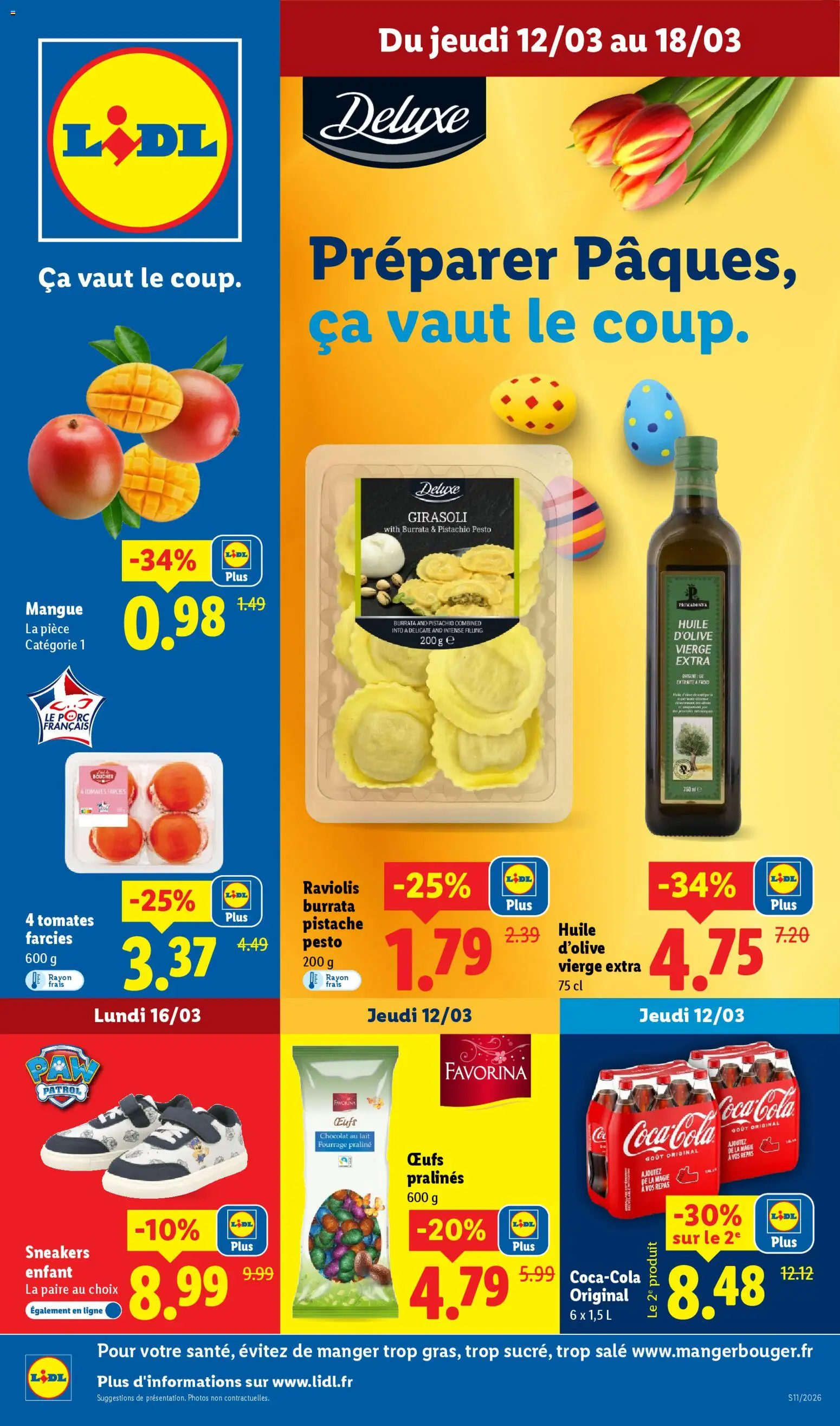 Prévisualisation de LIDL catalogue de la semaine 11 du magasin LIDL formulaire valide 12/03/2026