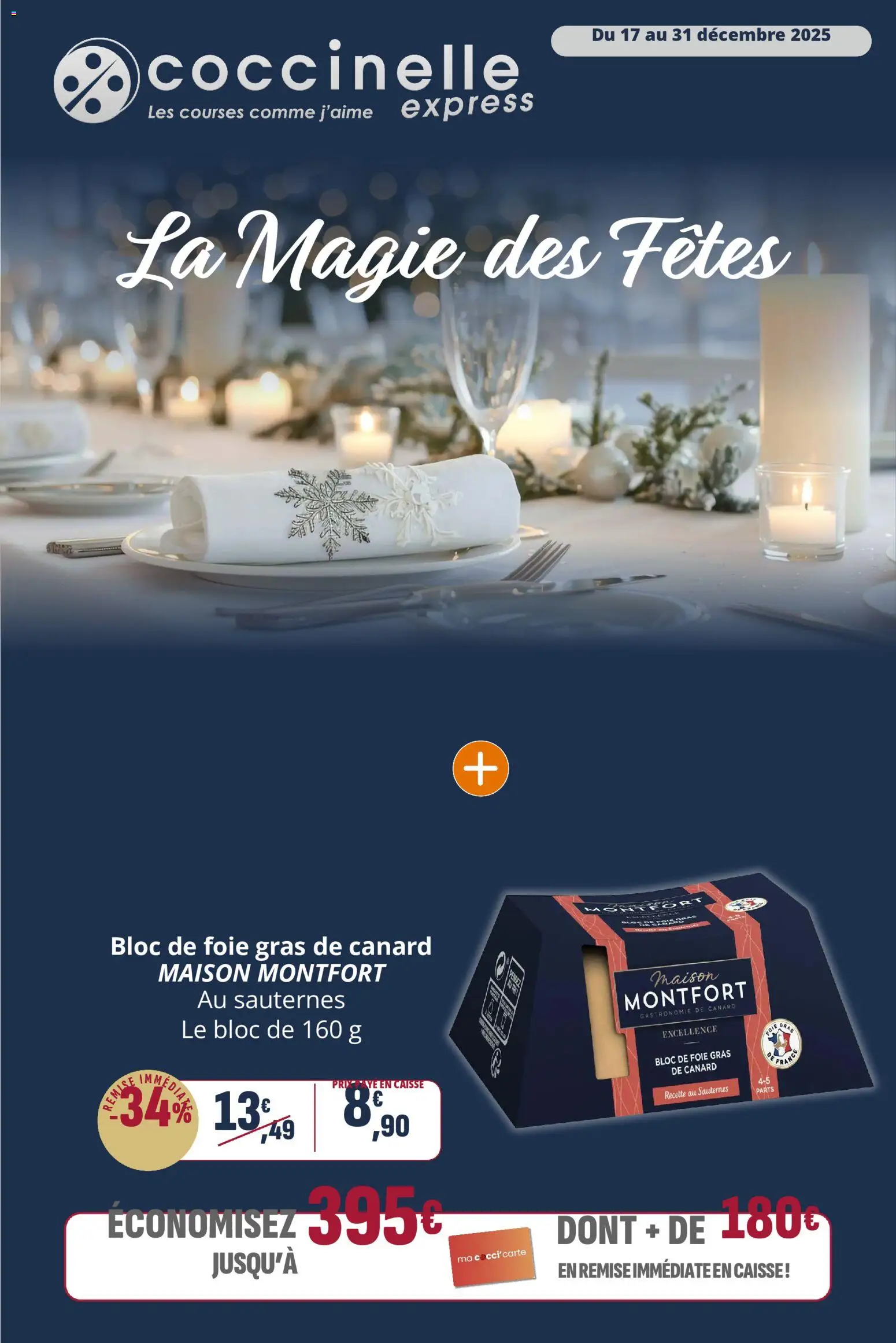 Prévisualisation de Express du magasin Coccinelle formulaire valide 17/12/2025