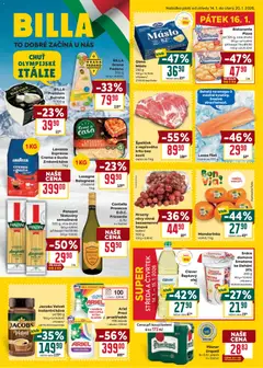 Náhled nabídky: Billa Velký leták platný od 14.01.2026