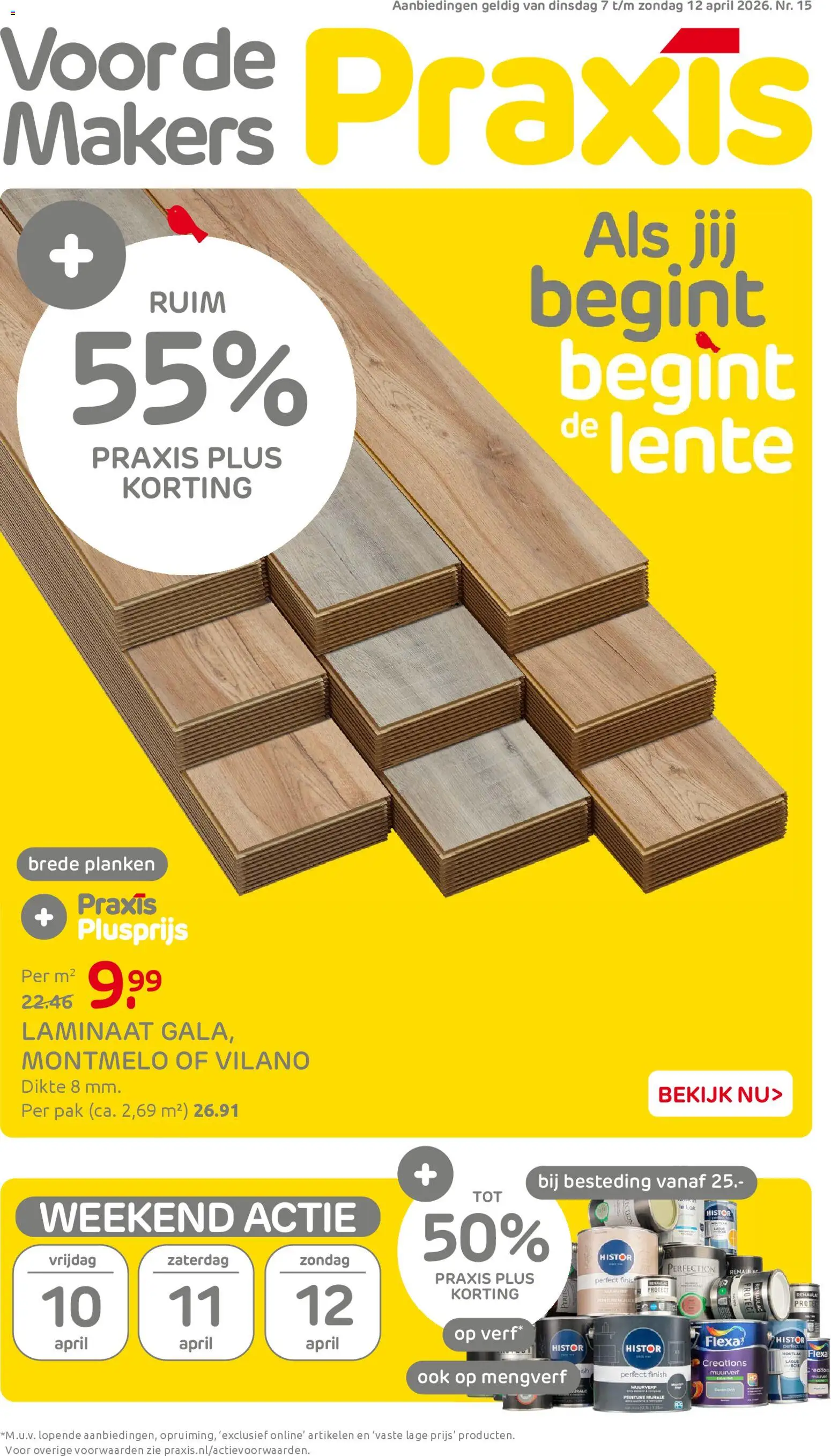 Voorbeeld van Praxis folder van winkel Praxis geldig vanaf 07-04-2026