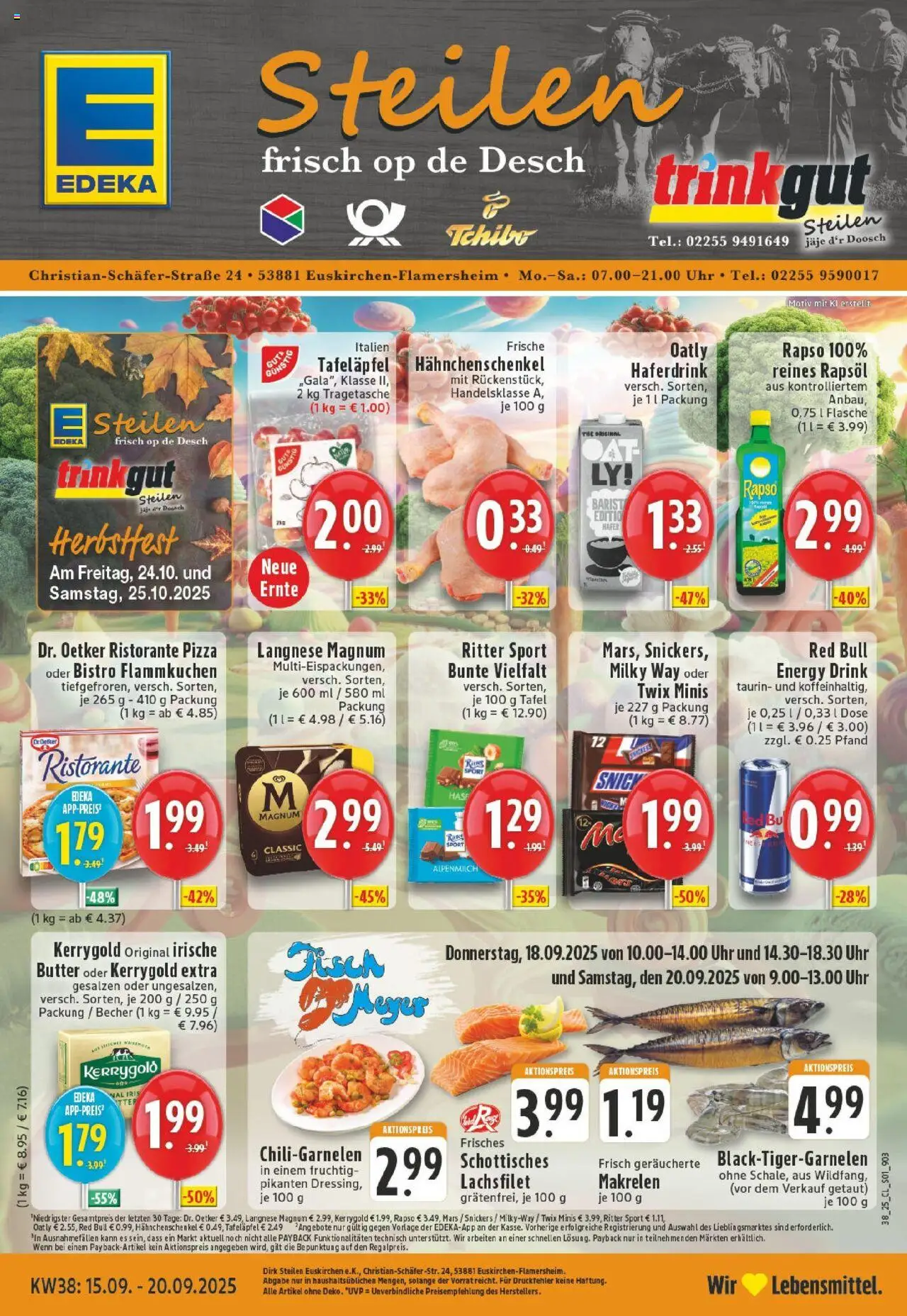 EDEKA Prospekt ab 14.09.2025 - Prospekt Euskirchen Online