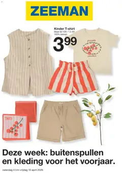 Voorbeeld van Zeeman Folder van winkel Zeeman geldig vanaf 04/04/2026