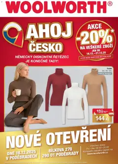 Náhled nabídky: Woolworth Leták - Poděbrady platný od 18.12.2025