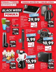 Kaufland SK - Black Friday megtekintése, amely érvényes 2025.11.27.-től | Oldal: 68