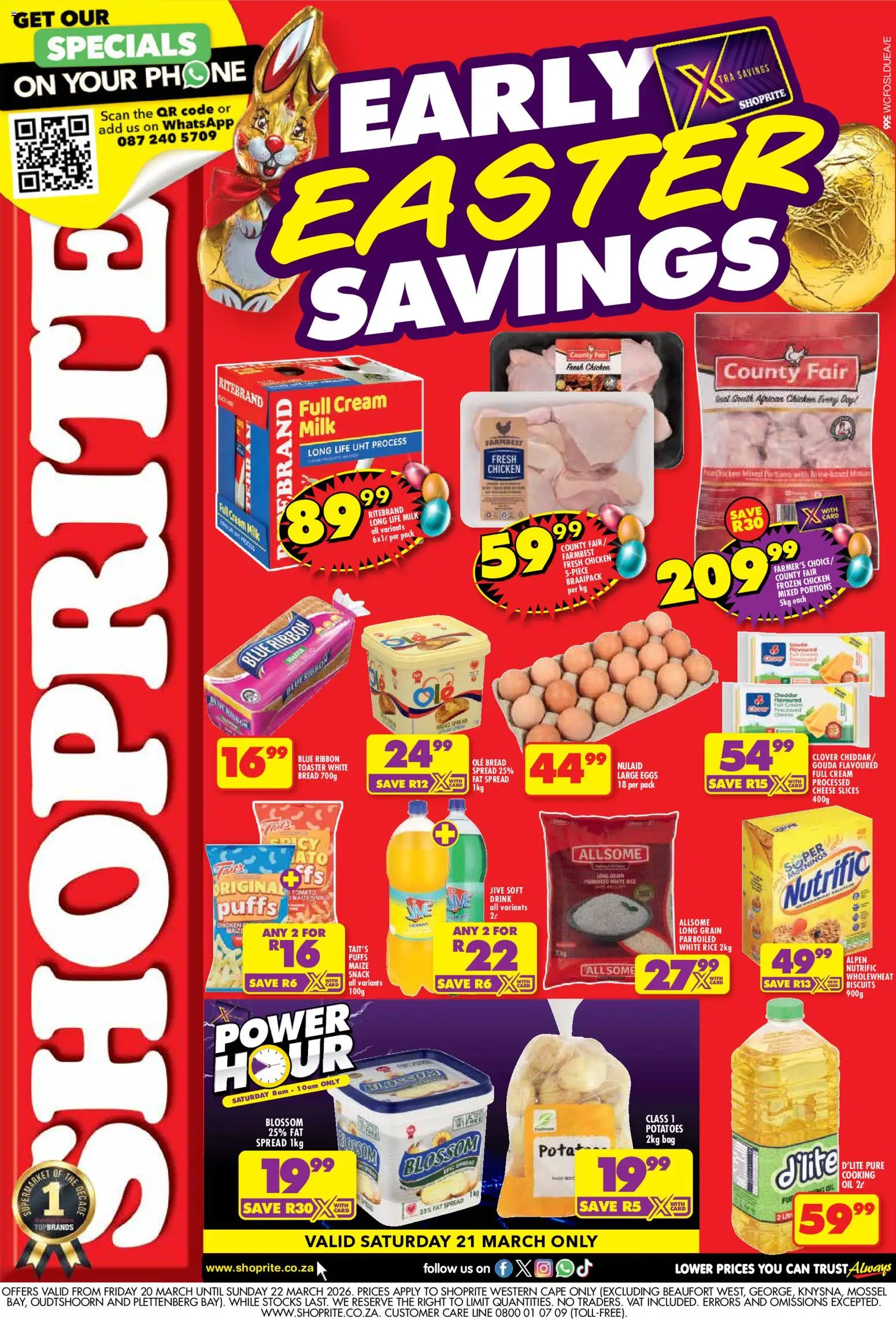 Preview of Shoprite flyer valid from 20/03/2026