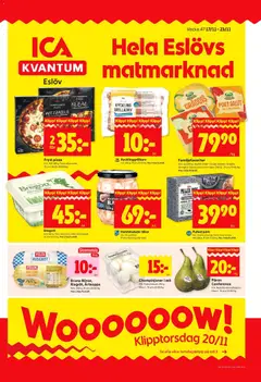 Förhandsgranska reklamblad Eslöv från butik ICA Kvantum gäller från 17/11/2025