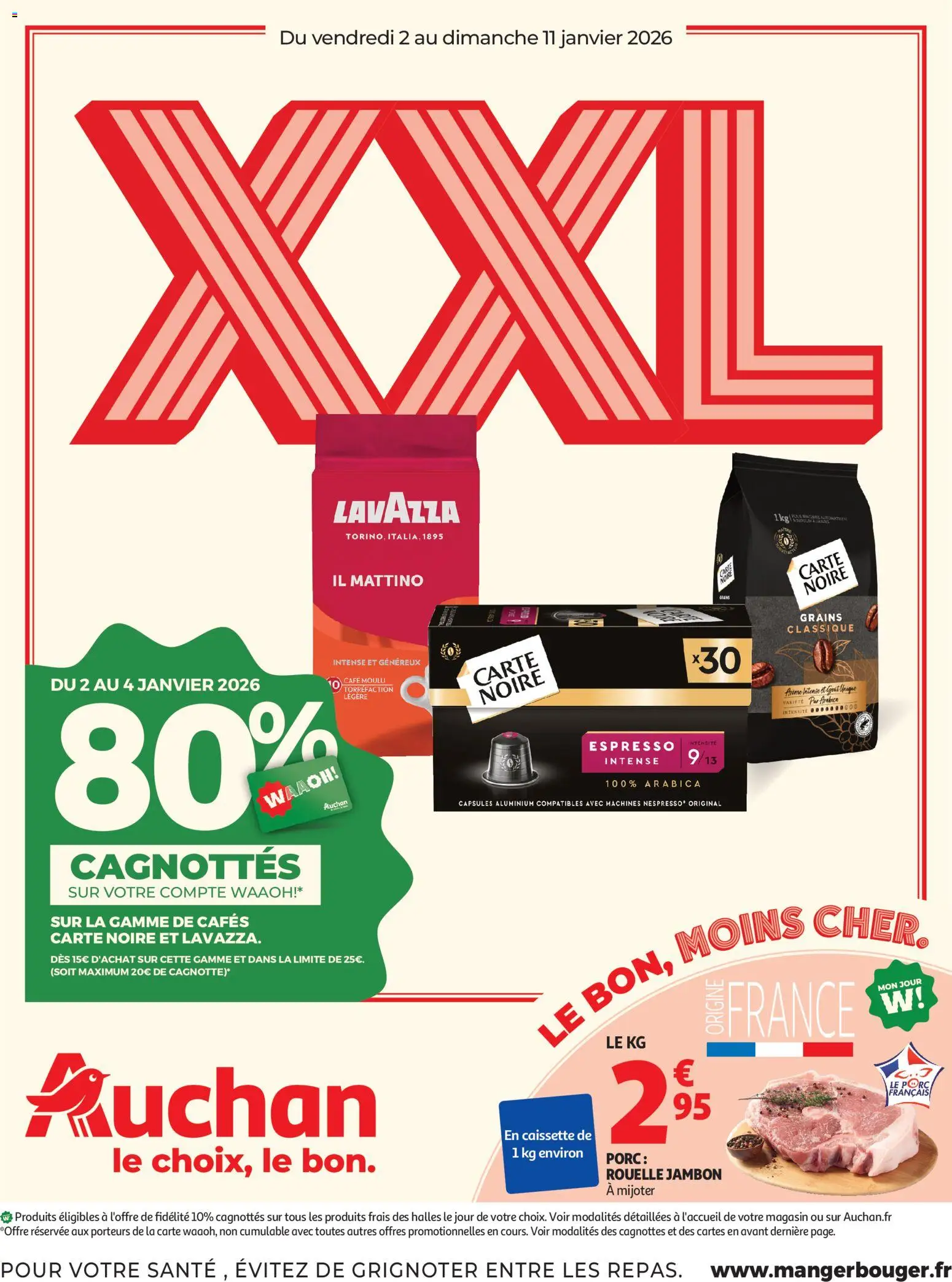 Voorbeeld van Folder / Publicité van winkel Auchan geldig vanaf 02/01/2026