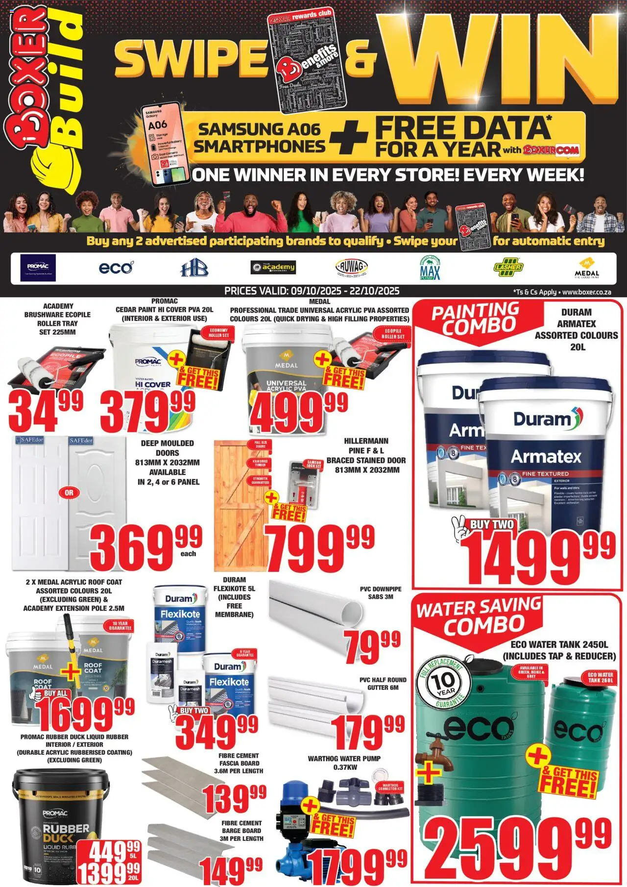 Boxer KwaZulu-Natal - Build from 09/10 - 22/10/2025 > Promotions