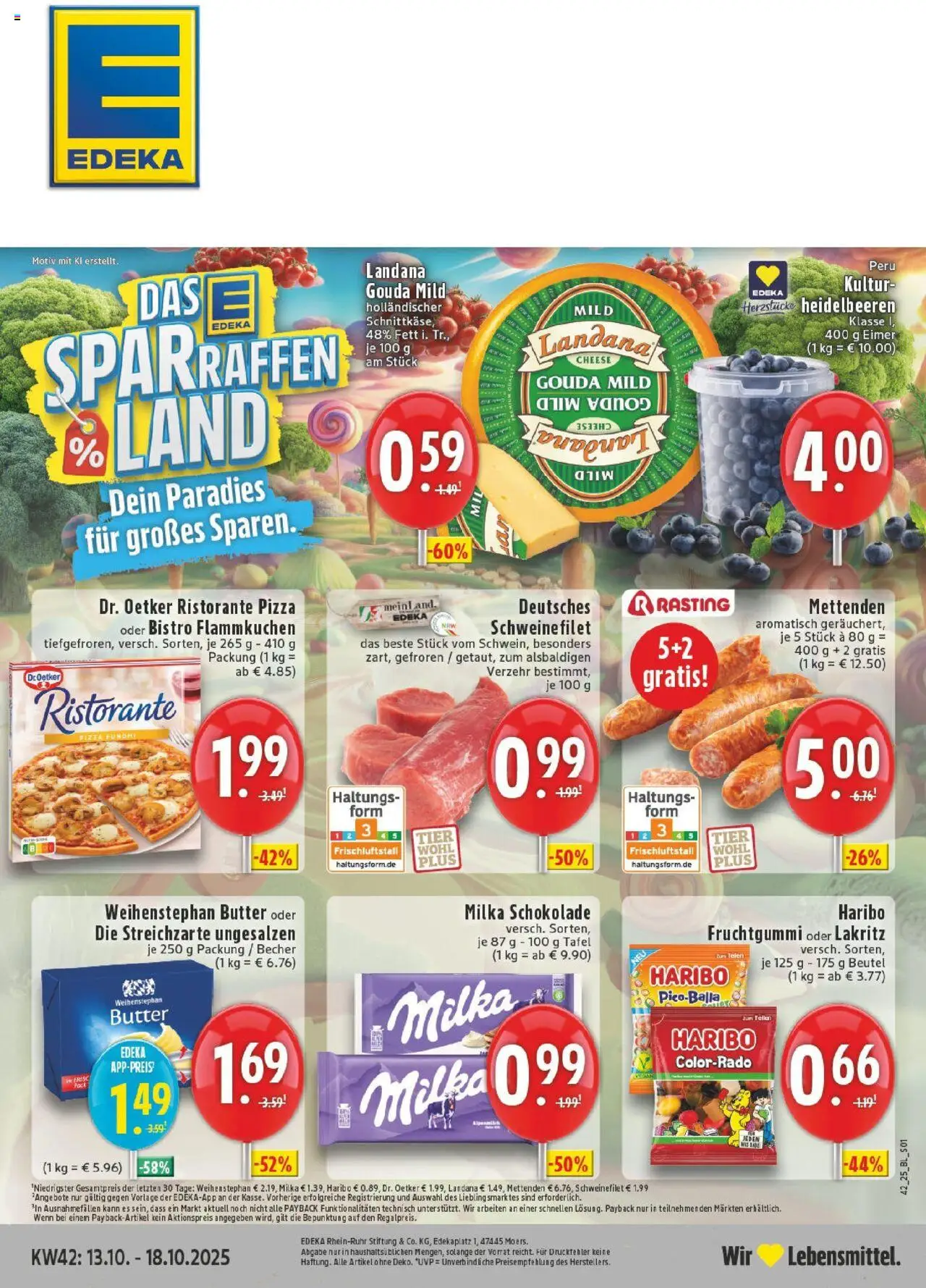 EDEKA Prospekt ab 13.10.2025 - Prospekt Hueckeswagen Online