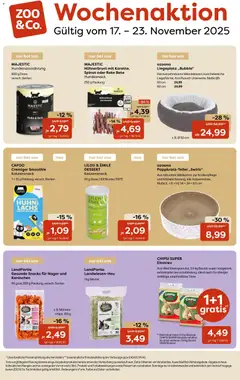 Vorschau von dem Prospekt des Geschäftes Zoo & co, gültig ab dem 17.11.2025