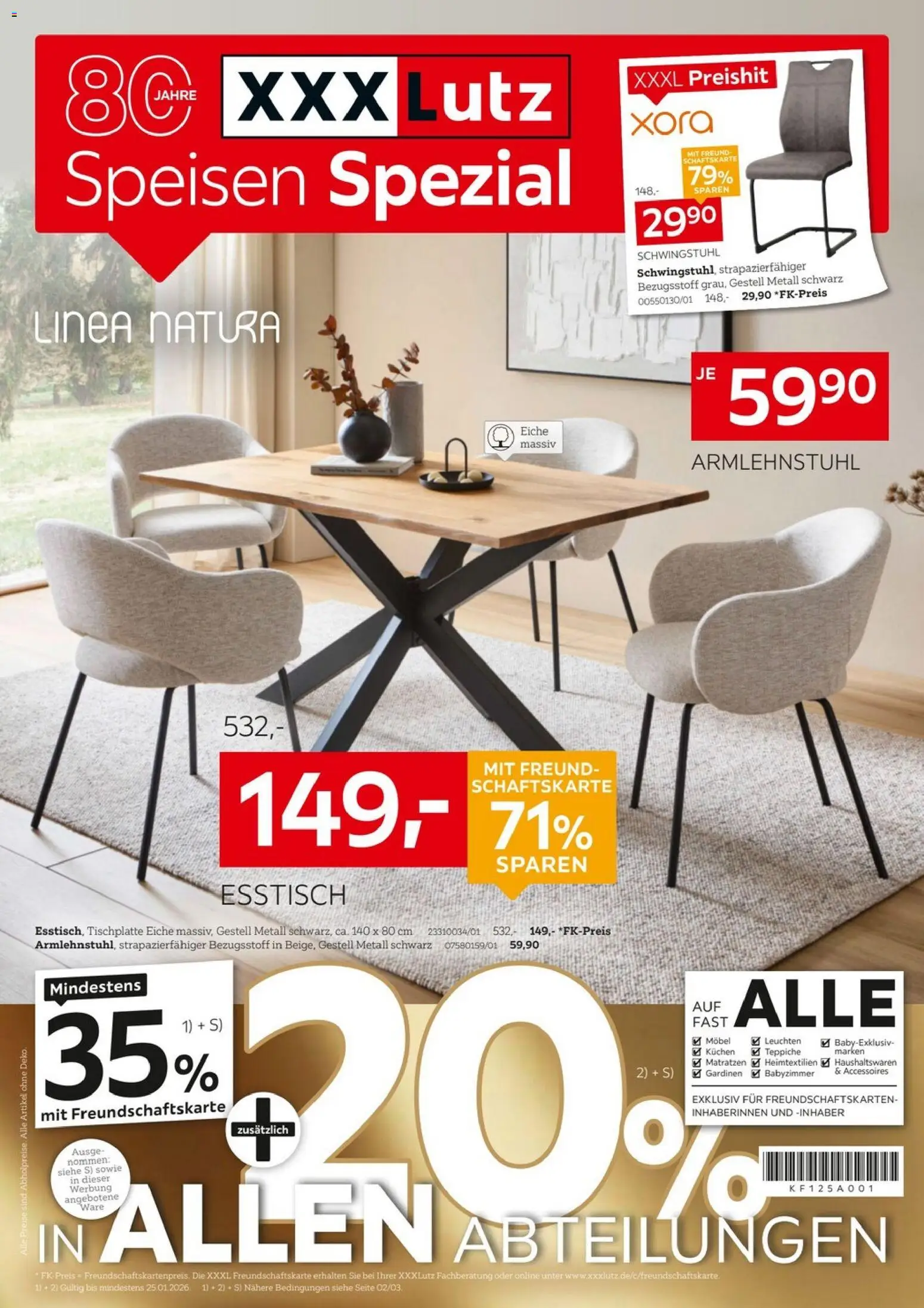 Vorschau von dem Prospekt des Geschäftes XXXL Lutz, gültig ab dem 11.01.2026