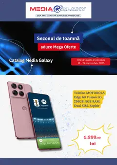 Previzualizarea de cataloage: Media Galaxy Catalog nou valabil de la 18.09.2025