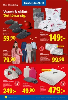 Förhandsgranska reklamblad Aktuella reklamblad Lidl från butik Lidl gäller från 15/12/2025 | Sida: 19