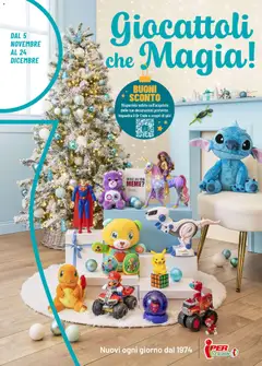 Anteprima dell'opuscolo Volantino Giocattoli dal negozio Iper valido da 05/11/2025