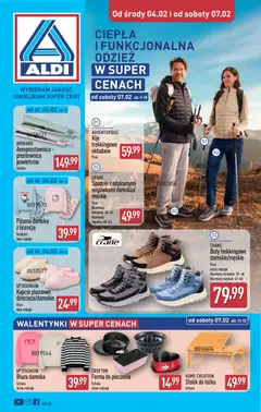 Pogląd gazetki "Hity od Środy i od Soboty" ze sklepu Aldi ważnej od 04.02.2026