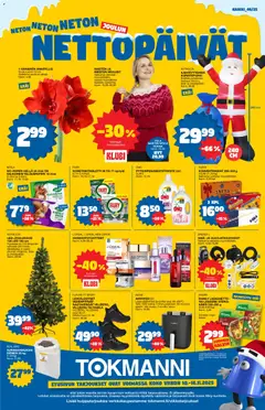 Kaupan Tokmanni Black Friday esikatselu, voimassa 10/11/2025