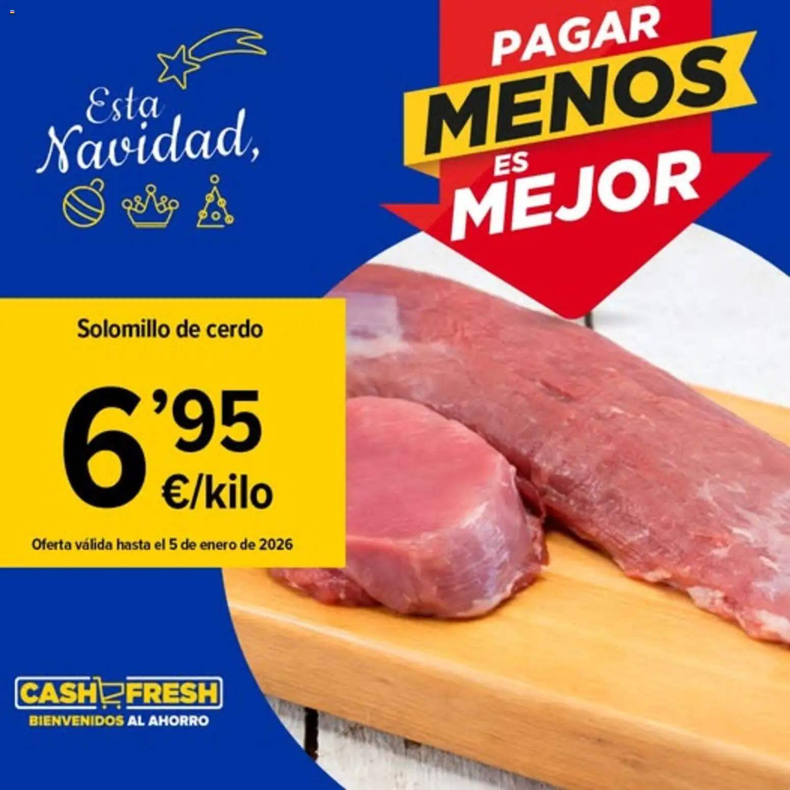 Vista previa del folleto de la tienda Cash Fresh válido desde el 22/12/2025 