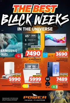Förhandsgranska reklamblad Black Friday från butik Power gäller från 17/11/2025