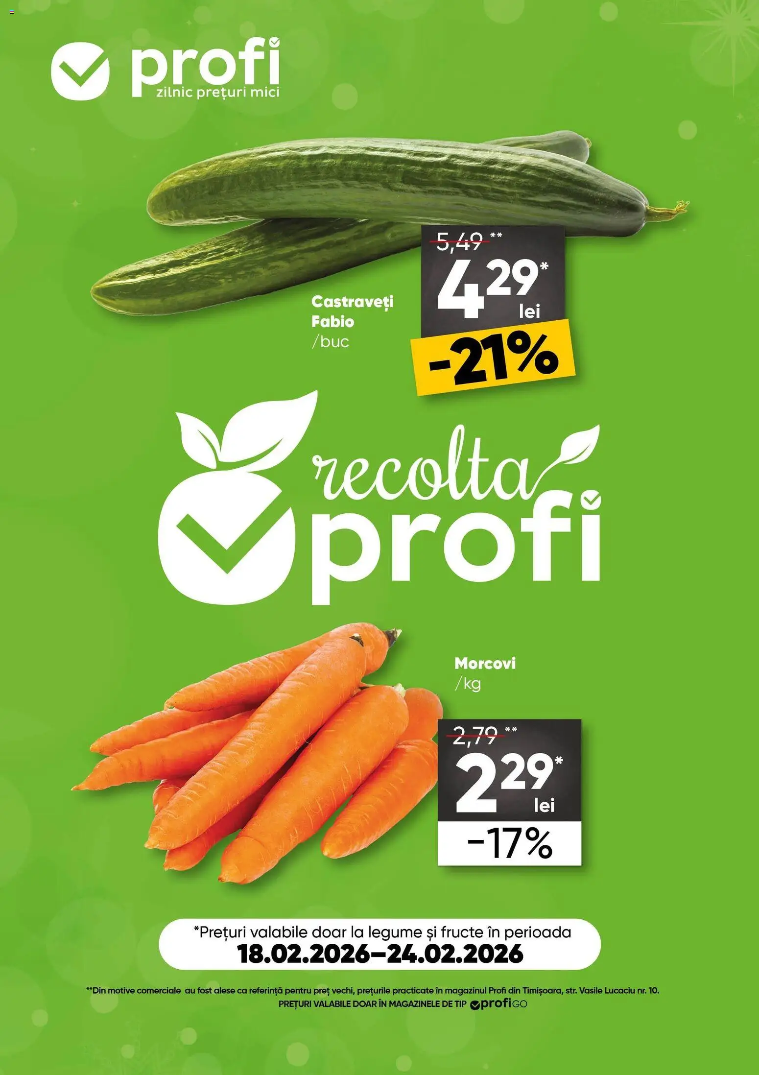 Previzualizarea de cataloage: Profi Revista Fresh Go valabil de la 18.02.2026